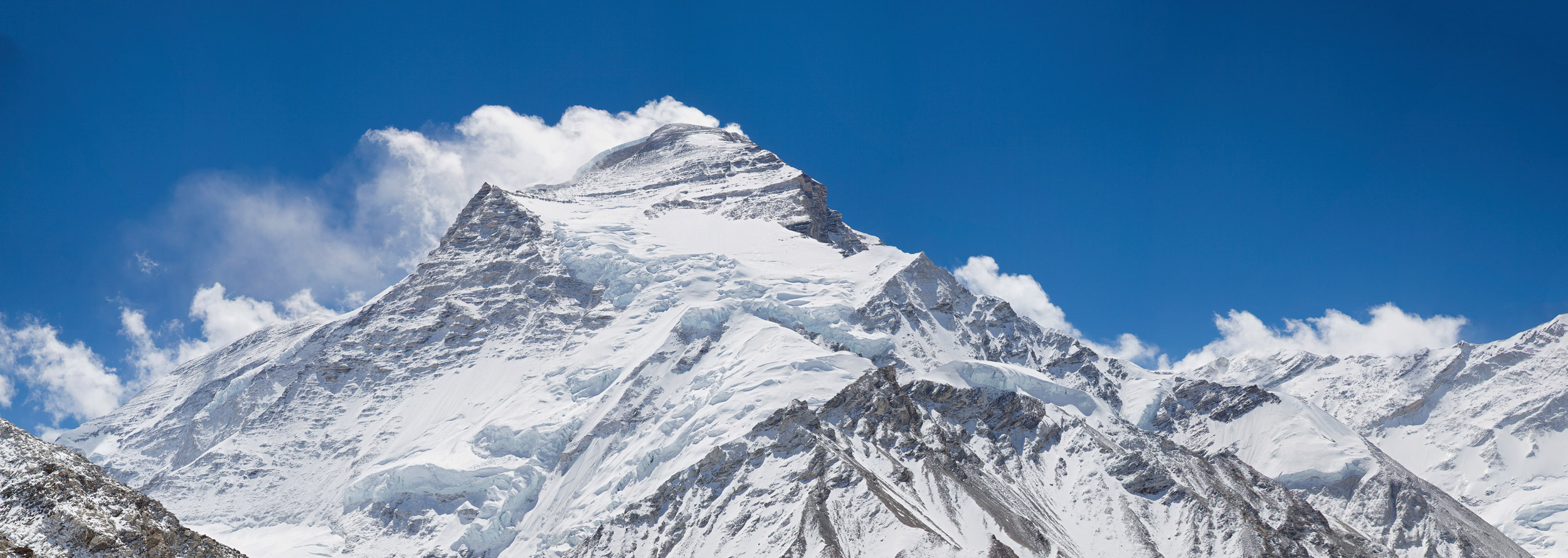 Vue sur Cho Oyu depuis le camp de base